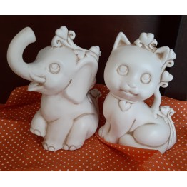 Elefante gattino via veneto